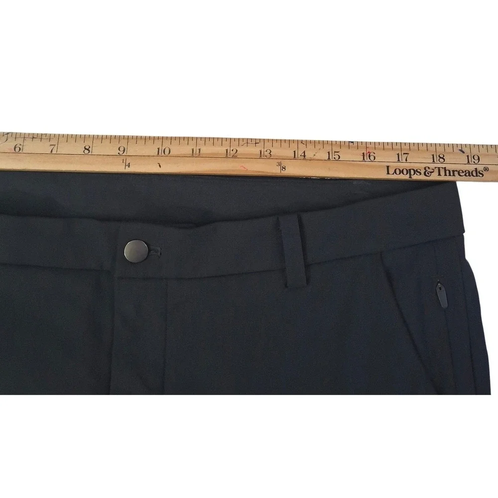 Lululemon Commission Pant Classic Men's 36x32 Charcoal Technical Chino Straight